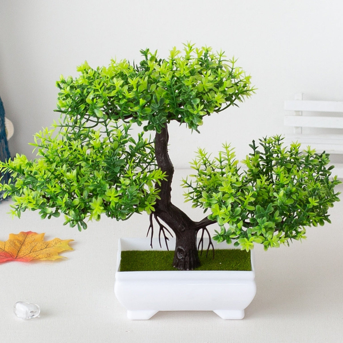 Bonsai Artificial Decorativo - Beleza e Tranquilidade Sem Manutenção