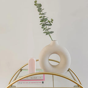 Vaso Nórdico de Cerâmica – Elegância Minimalista Para Sua Decoração