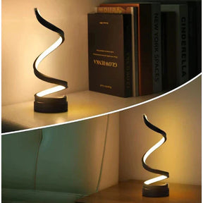 Luminária Espiral LED Minimalista