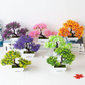 Bonsai Artificial Decorativo - Beleza e Tranquilidade Sem Manutenção