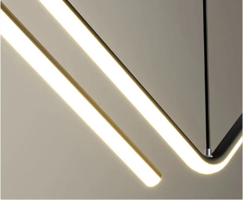 Pendente Minimalista LED – Sofisticação e Estilo para Ambientes Modernos