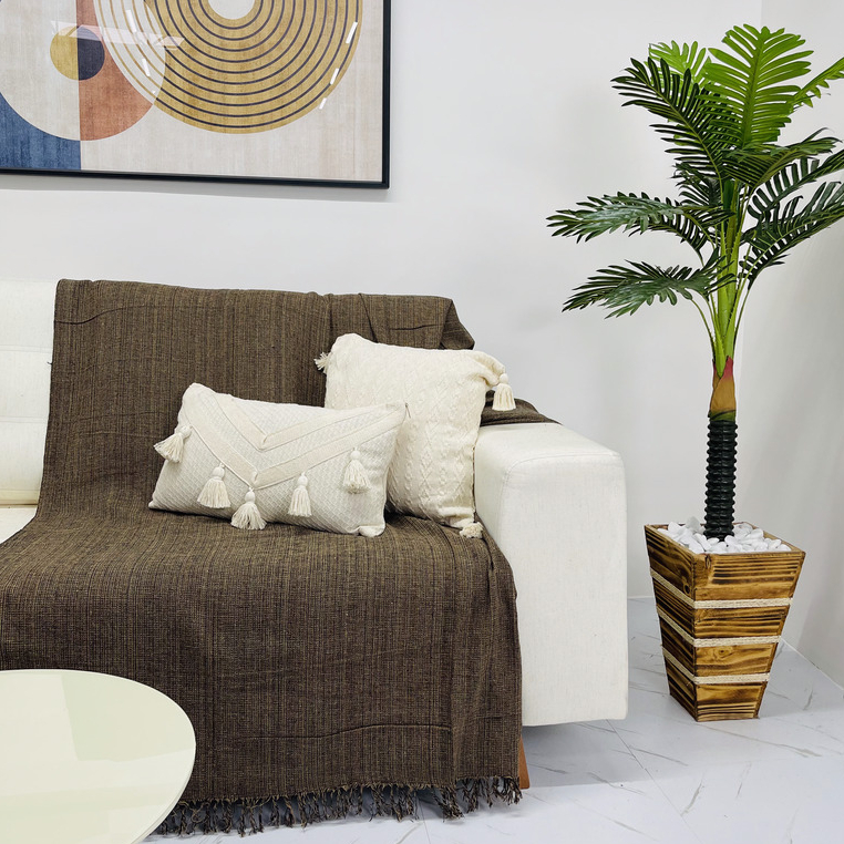 Manta Decorativa para Sofá Delicata