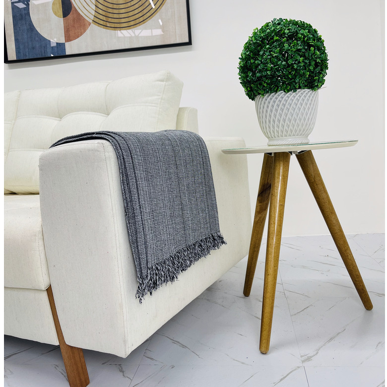 Manta Decorativa para Sofá Delicata