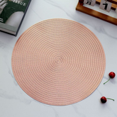 Jogo Americano Redondo de Luxo Casare — Kit com 4 ou 6 Unidades