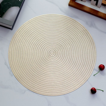 Jogo Americano Redondo de Luxo Casare — Kit com 4 ou 6 Unidades